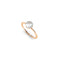 Or Rose Vermeil | Anneau de perle naturelle
